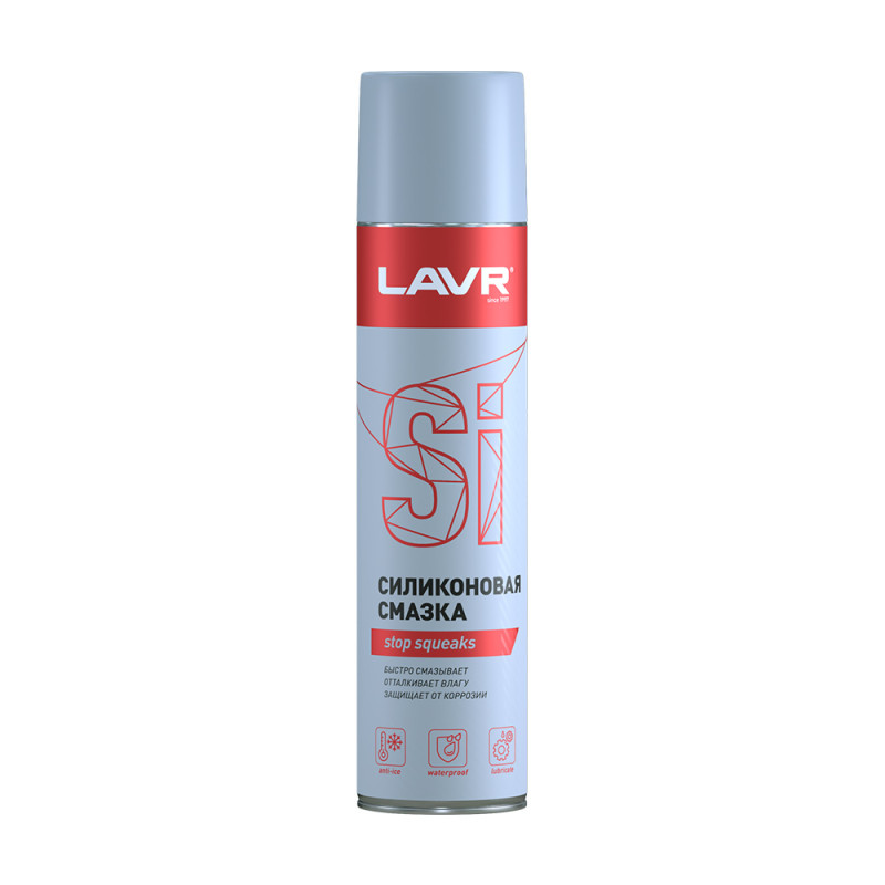 Смазка силиконовая LAVR Silicon spray, 400мл.